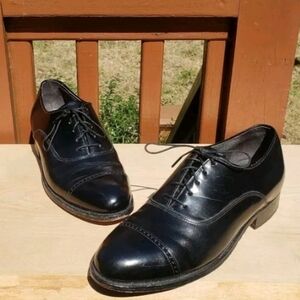 Mint USA Made Bostonian Pariden Wingtip Mens Black Leather Dress Oxfords Shoes